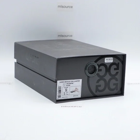 NEW G/FORE Women's Gallivanter Brogue Wingtip Golf Shoes G4LS22EF08 Blush - Picture 14 of 16